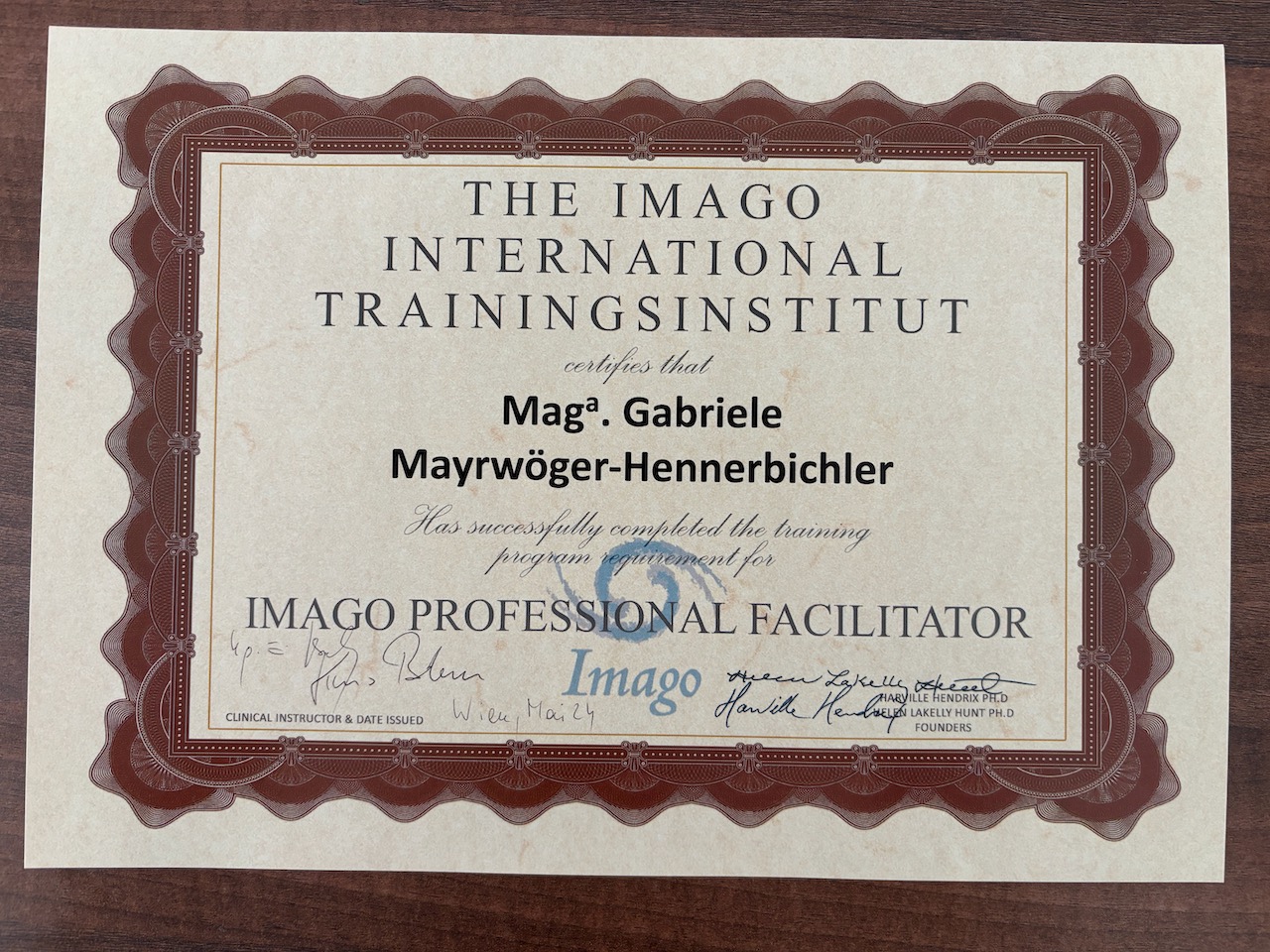 Imago Zertifizierung